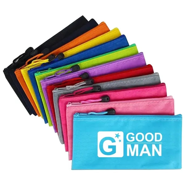 Waterproof Football Patterned Zipper Document Bag