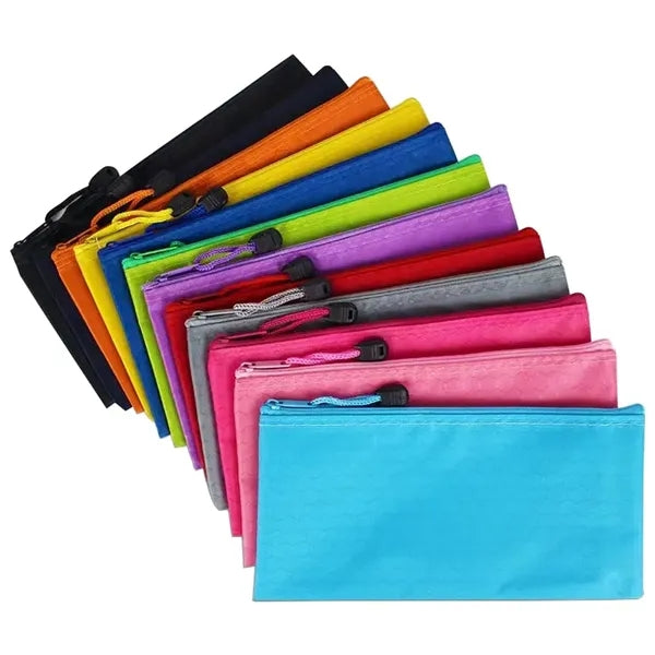 Waterproof Football Patterned Zipper Document Bag