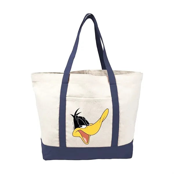 Natural Cotton Canvas Boat Bag