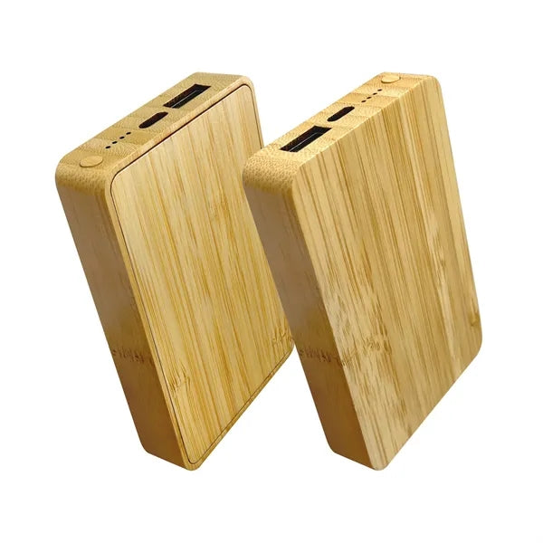 5000mAh Eco-friendly Bamboo Power Bank