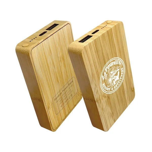 5000mAh Eco-friendly Bamboo Power Bank