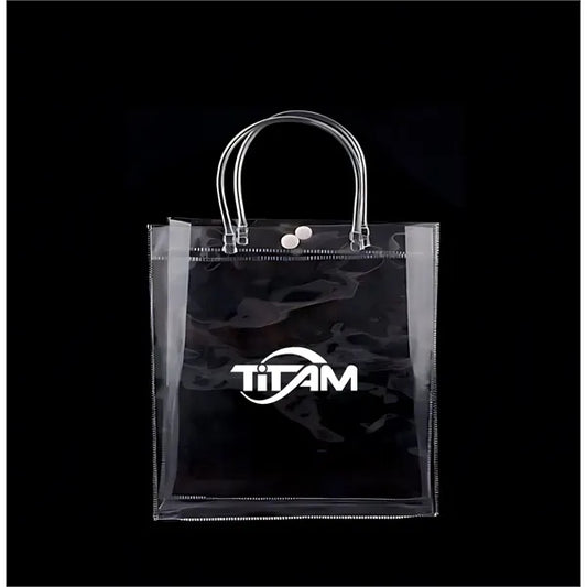 Clear Tote Bag(7.9"Wx7.9 "Hx3.1 "T)