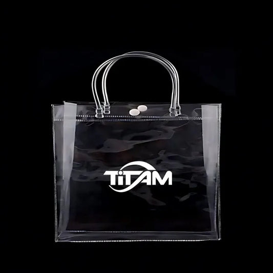 Clear Tote Bag(9.8"Wx7.9 "Hx2.8 "T)