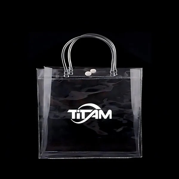 Clear Tote Bag(12.2"Wx10.2 "Hx3.1 "T)