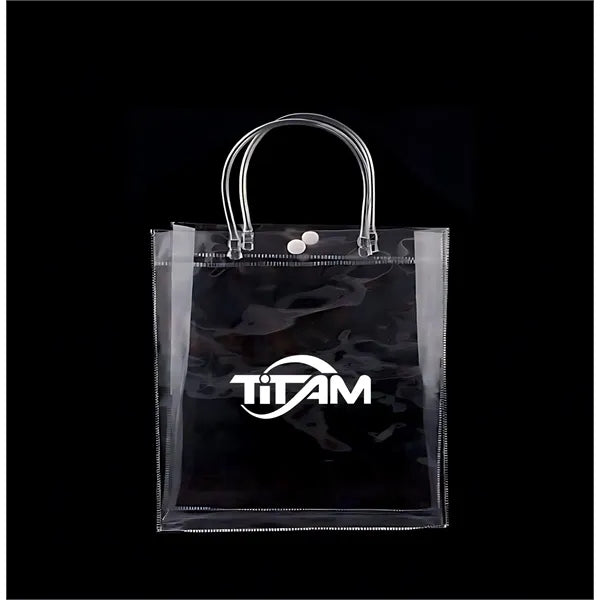 Clear Tote Bag( 11"Wx11 "Hx4.3 "T)