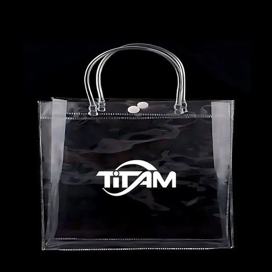 Clear Tote Bag(15.7"Wx11.8 "Hx3.9 "T)