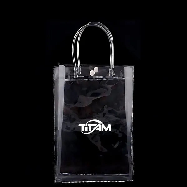 Clear Tote Bag(9.4"Wx13.4 "Hx4.7 "T)