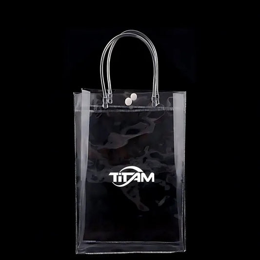 Clear Tote Bag(9.4"Wx13.4 "Hx4.7 "T)