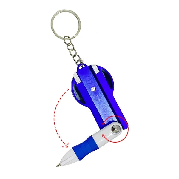 5-in-1 Nail Clipper Key Chain Whit Pen