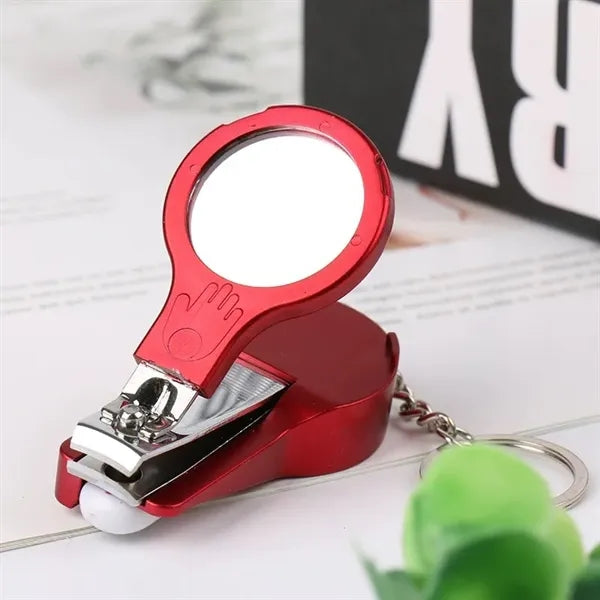5-in-1 Nail Clipper Key Chain Whit Pen