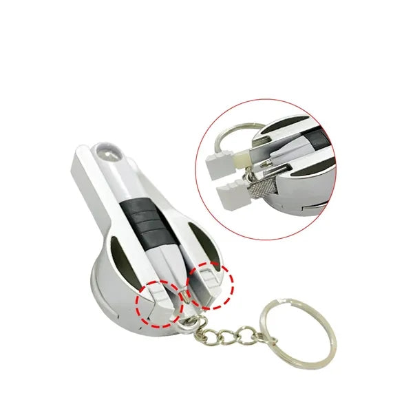 5-in-1 Nail Clipper Key Chain Whit Pen