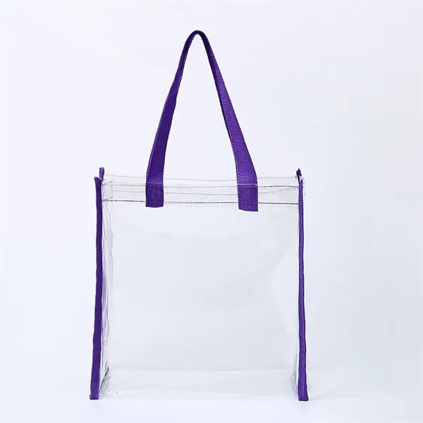 PVC Stadium Tote Bag