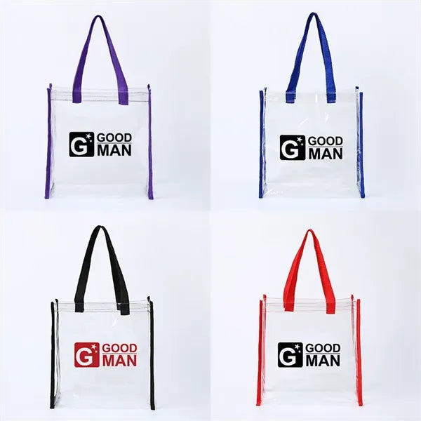 PVC Stadium Tote Bag