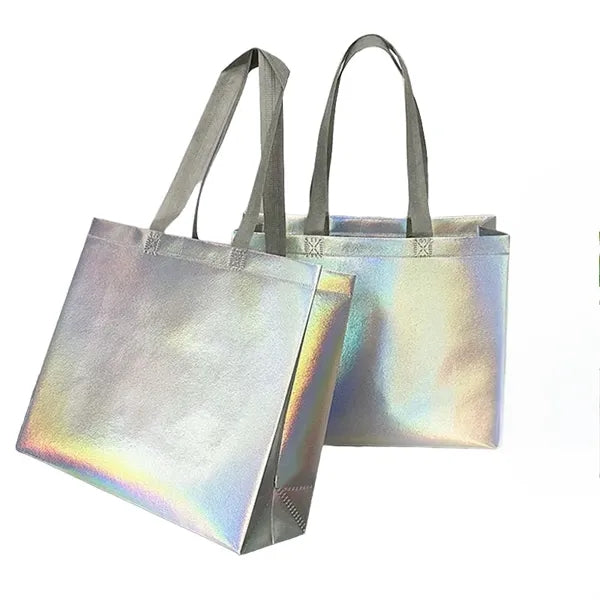 Laser Non-woven Tote Bag(12.6"W x 10.6"H x 4"T)