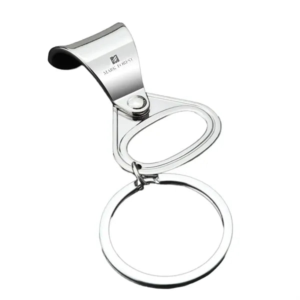 Pull Tab-Shaped Bottle Opener Keychain
