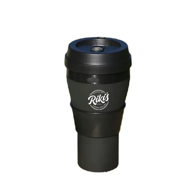 16oz Silicone Collapsible And Foldable Water Bottle