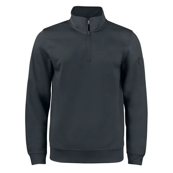 Clique Lift Solution-dyed Performance Unisex Half Zip Swe...
