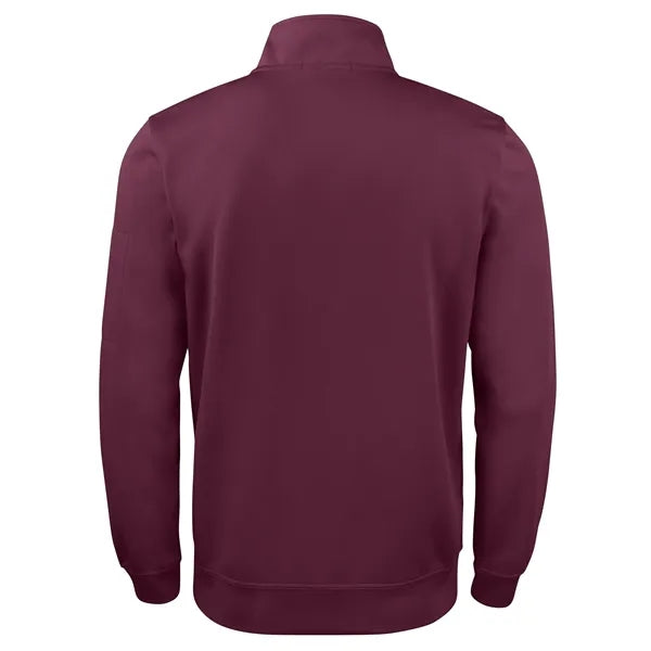 Clique Lift Solution-dyed Performance Unisex Half Zip Swe...