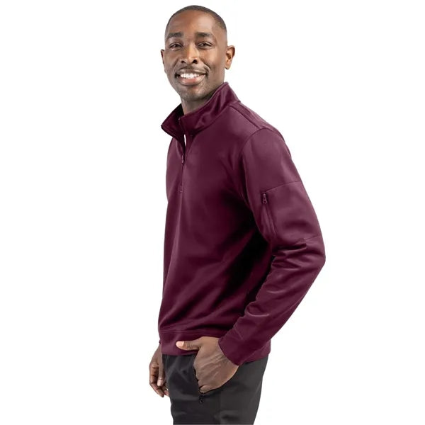 Clique Lift Solution-dyed Performance Unisex Half Zip Swe...