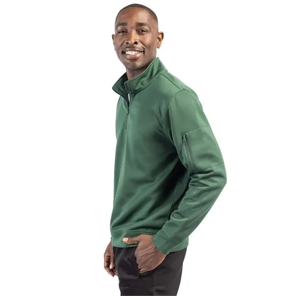 Clique Lift Solution-dyed Performance Unisex Half Zip Swe...