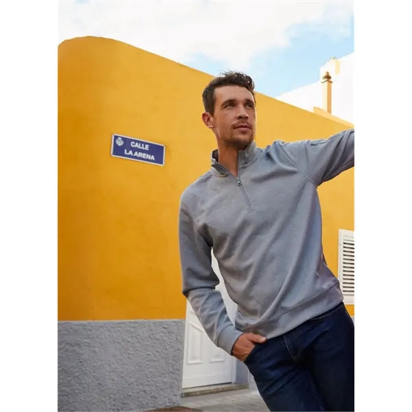 Clique Lift Solution-dyed Performance Unisex Half Zip Swe...