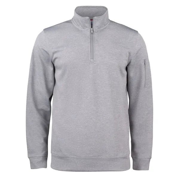 Clique Lift Solution-dyed Performance Unisex Half Zip Swe...