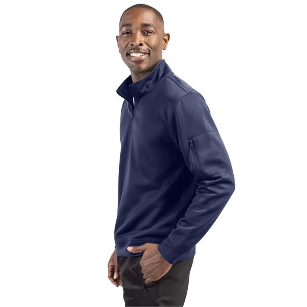 Clique Lift Solution-dyed Performance Unisex Half Zip Swe...