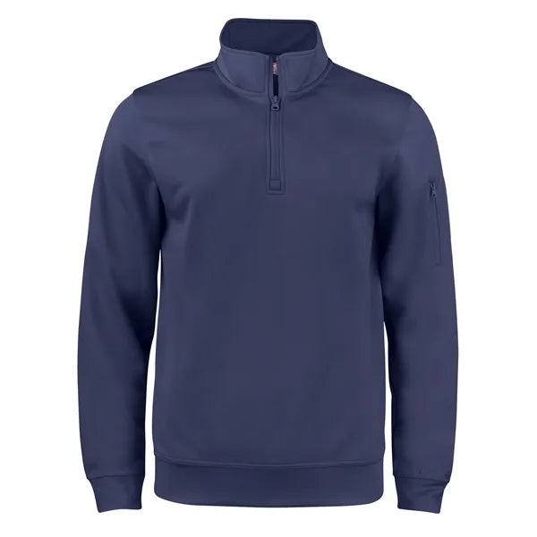 Clique Lift Solution-dyed Performance Unisex Half Zip Swe...