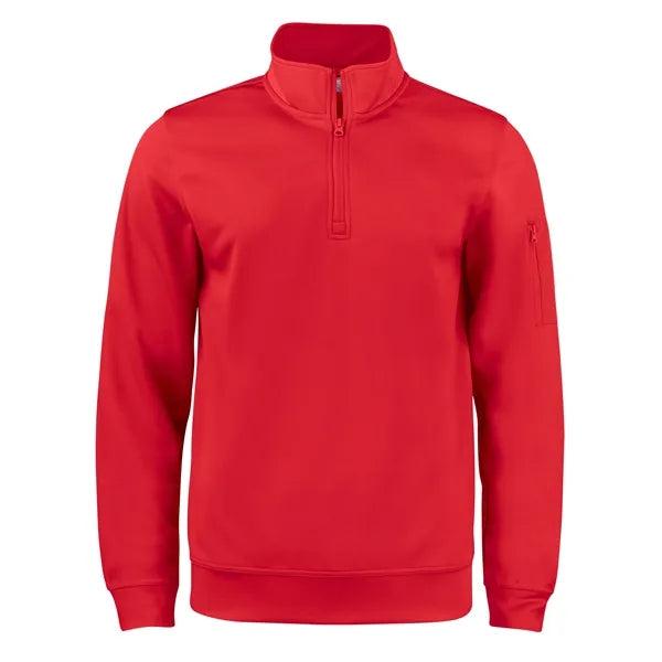 Clique Lift Solution-dyed Performance Unisex Half Zip Swe...