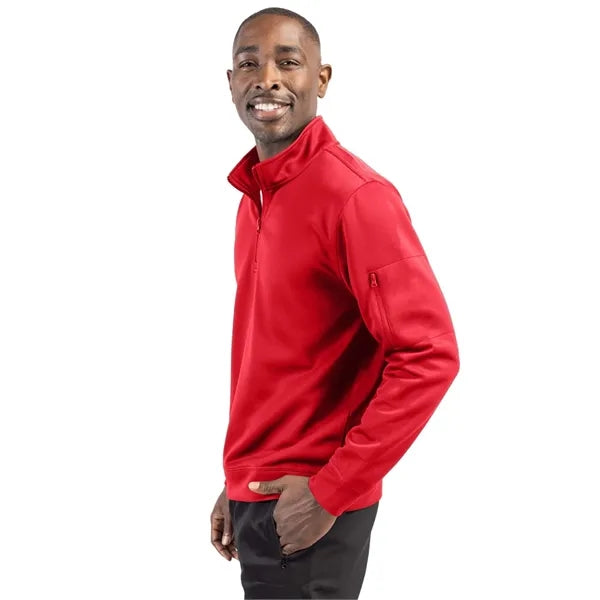 Clique Lift Solution-dyed Performance Unisex Half Zip Swe...