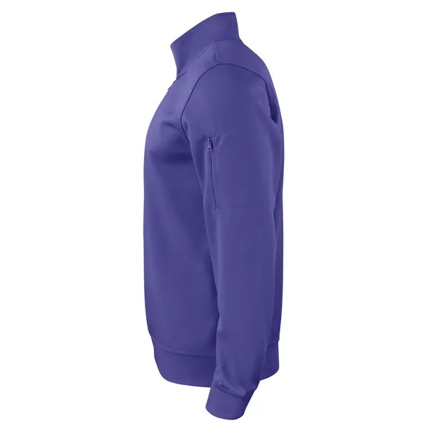 Clique Lift Solution-dyed Performance Unisex Half Zip Swe...