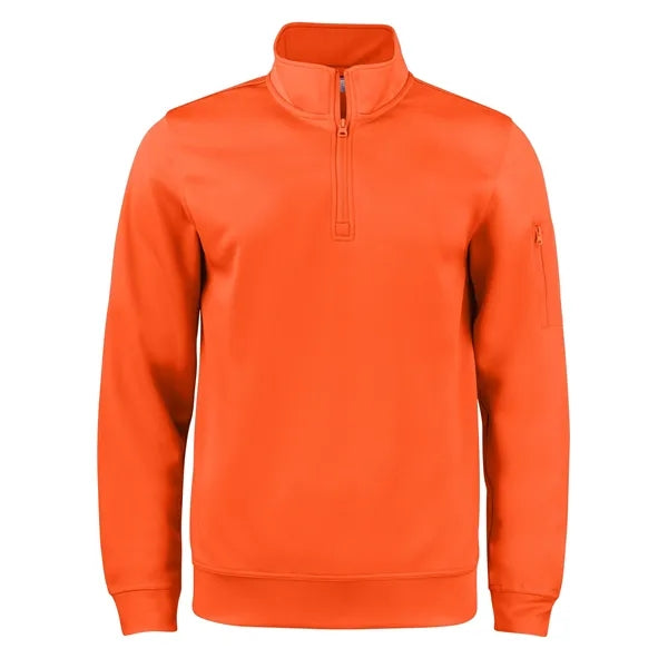 Clique Lift Solution-dyed Performance Unisex Half Zip Swe...