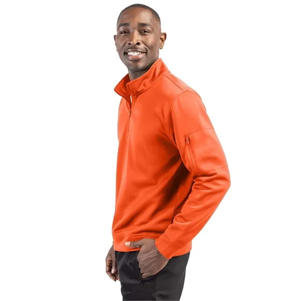 Clique Lift Solution-dyed Performance Unisex Half Zip Swe...