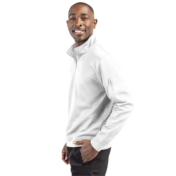 Clique Lift Solution-dyed Performance Unisex Half Zip Swe...