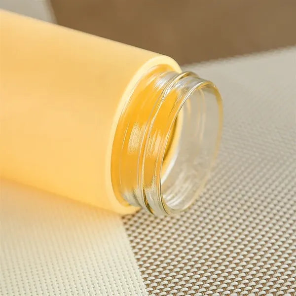 Bouncing Glass Water Bottle