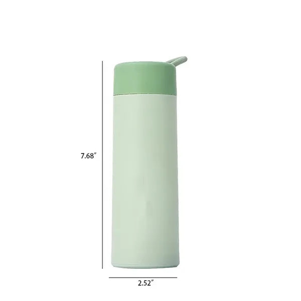 14oz Portable Glass Bottle With A Handle Strap
