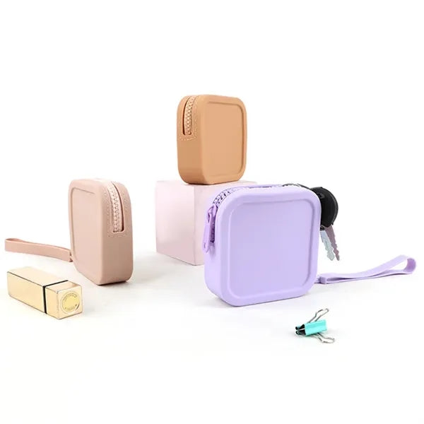 Silicone Cube-shaped Ctorage Bag