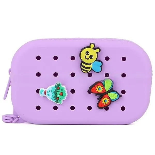 Silicone DIY Hole-patterned Storage Bag