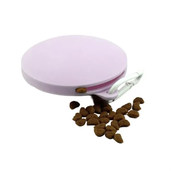 Round Silicone Dog Food Pouch