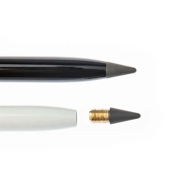 Metal External Pencil With Stylus and Eraser