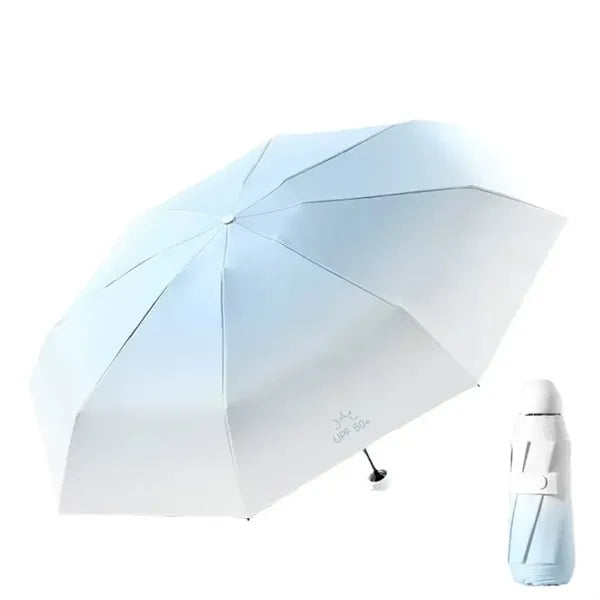 Gradient Color Manual Folding Umbrella