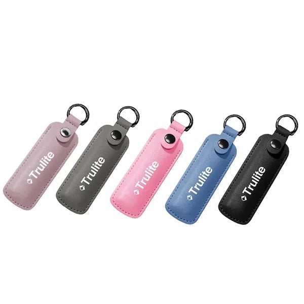 Waterproof PU Leather Case For USB Flash Drive Storage