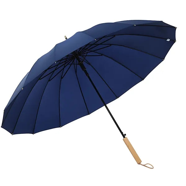Wooden Handle Manual Straight Umbrella