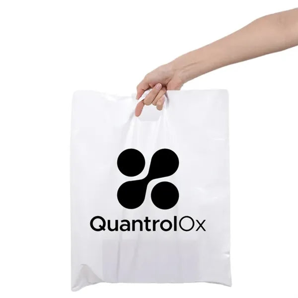 Reinforced Die-Cut Handle Recyclable Plastic Bag
