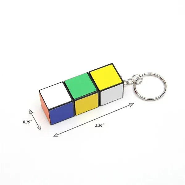 Puzzle Cube Keychain
