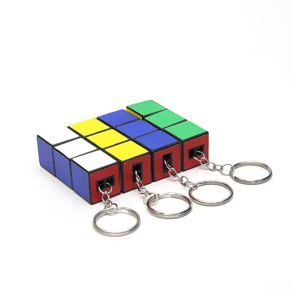 Puzzle Cube Keychain