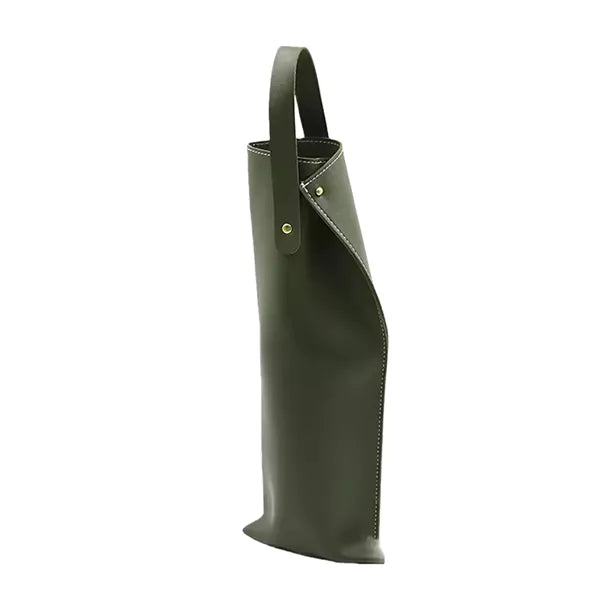 PU Leather Wine Tote Bag With Handle