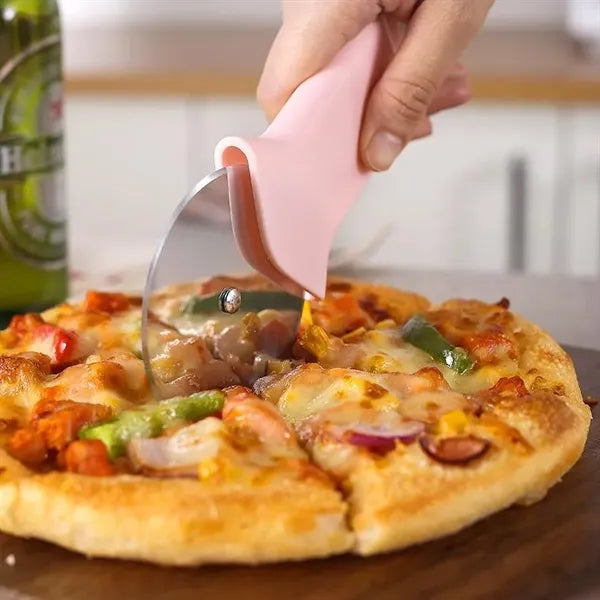 Stainless Steel Pizza Cutter With Bottle Opener