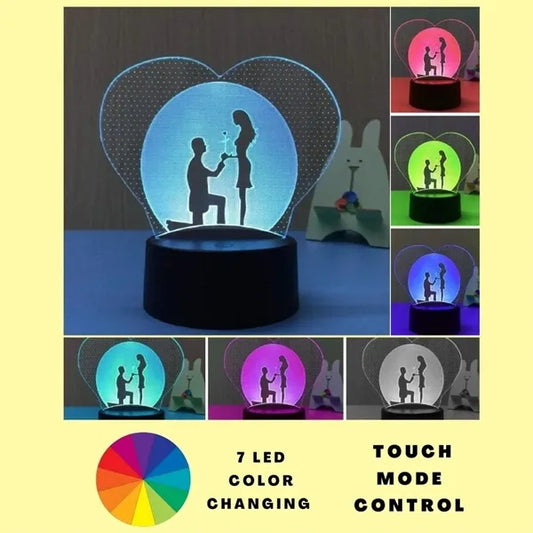 3D Acrylic LED Lamp Night Light