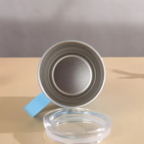 3oz Stainless Steel Tumbler With Straw And Handle
